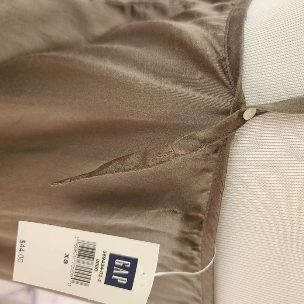 GAP brown spaghetti straped tank top - Picture 7 of 14